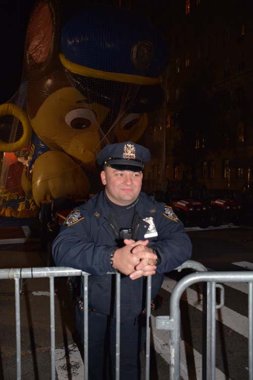  NYPD Police Officer Pilzer .  Photo by:  Rose Billings/Blacktiemagazine.com