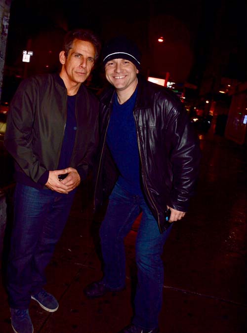 Ben Stiller and Kevin Leibold at SNL after party before Thanksgiving.  Photo by:  Rose Billings/Blacktiemagazine.com