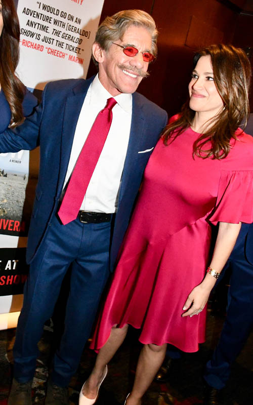 Geraldo Rivera and his lovely wife Erica Michelle.  Photo by:  Rose Billings/Blacktiemagazine.com