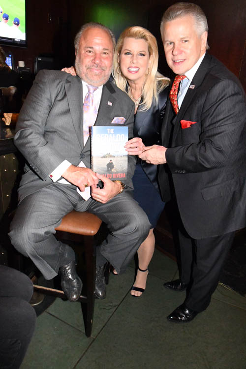  Bo Dietl, Rita Cosby and Tomaczek Bednarek. Photo by:  Rose Billings/Blacktiemaagzine.com