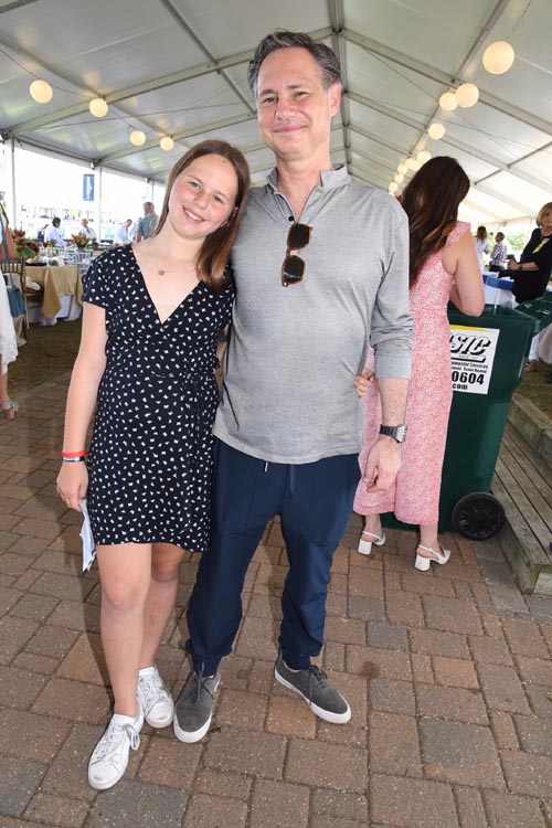 Jason Binn and his lovely daughter.  Photo by:  Rose Billings/Blacktiemagazine.com