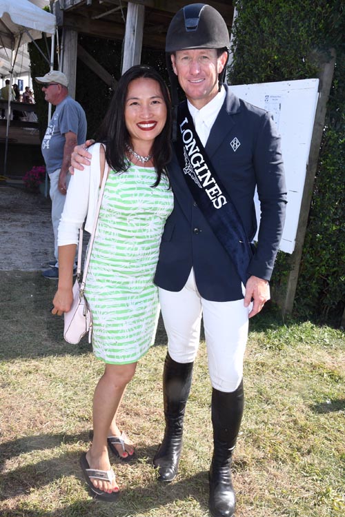 Kristen Duong and Winner  McClain Ward.  Photo by: Rose Billings/Blacktiemagazine.com