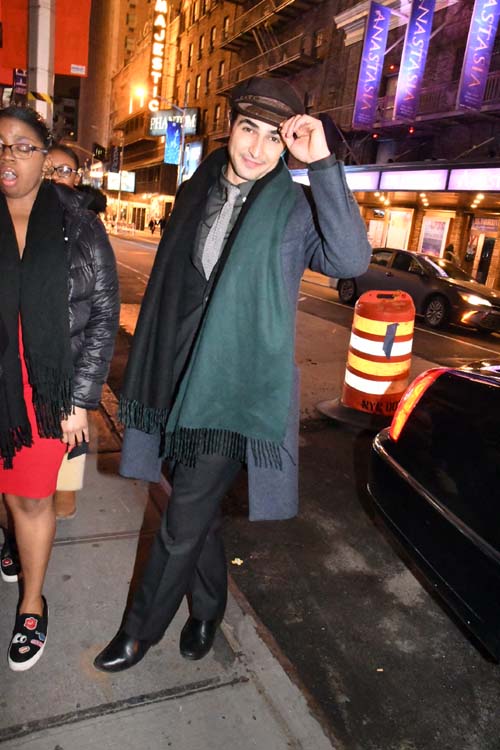 Zac Posen leaving the after party at Sardis.  Photo by:  Rose Billings/Blacktiemaagzine.com