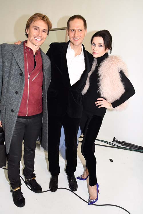 Maxim Dvorenko, Patrick and Irina Dvorenko.  Photo by:  Rose Billings/Blacktiemagazine.com