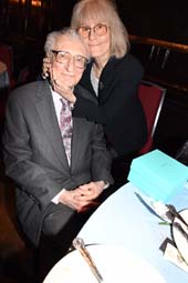 Sheldon Harnick and Margery.  Photo by:  Rose Billings/Blacktiemagazine.com