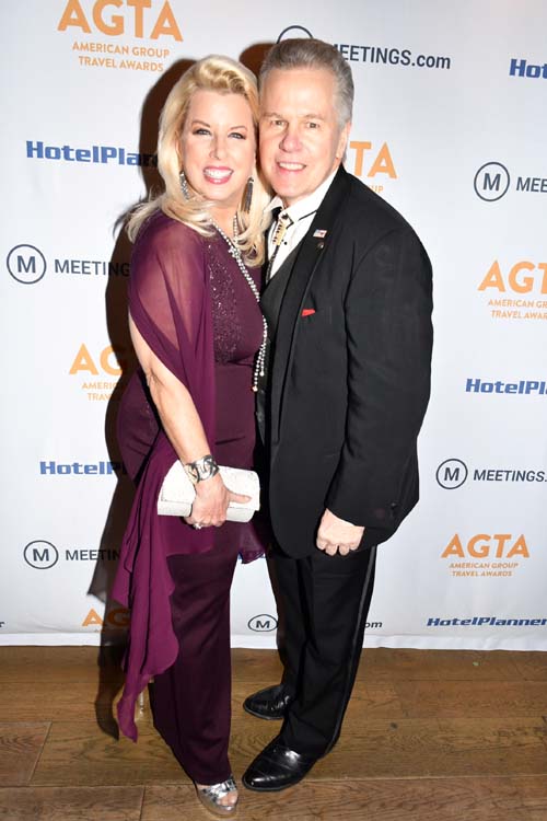 Rita Cosby and Tomaczek Bednarek.  Photo by:  Rose Billings/Blacktiemagazine.com