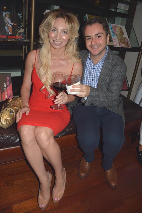 Andrea Catsimatidis & David Laska.   . Photo by:  Rose Billings/Blacktiemagazine.com