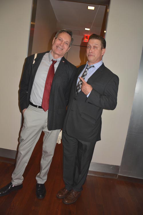   Matt Rich & Stephen Baldwin. Photo by:  Rose Billings/Blacktiemagazine.com