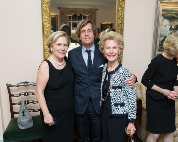  Kazie Metzger Harvey, Nicolas de Rivre ( French  Ambassador to the United Nations), and Elizabeth Stribling. Photo by: John Sanderson/AnnieWatt.com 