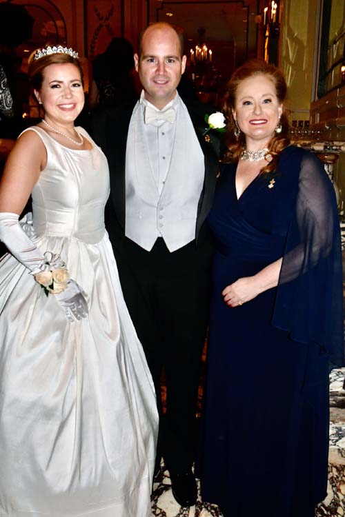 Catherine Johnson, Myles von Trapp - Derbyshire and Valerie A. Lettan.  Photo by:  Rose Billings/Blacktiemagazine.com