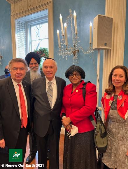 Rabbi Joseph Potasnik, Rabbi Arthur Schneier, Dr Ugoji A Eze , Esq, Ms Karen Drersbach