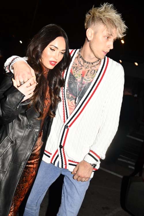 Machine Gun Kelly and Meghan Fox.  Photo by:  Rose Billings/Blacktiemagazine.com