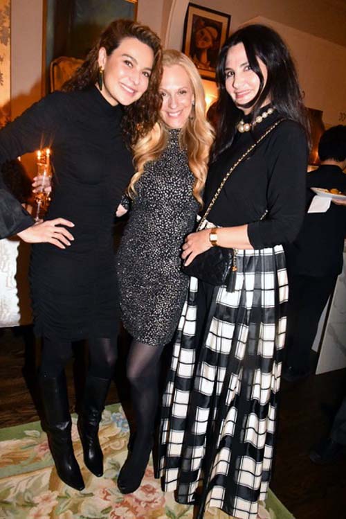 Evelyn Gutierrez, Consuelo Venderbilt Costin, Alessandra Emmanuel . Photo by:  Rose Billings/Blacktiemagazine.com