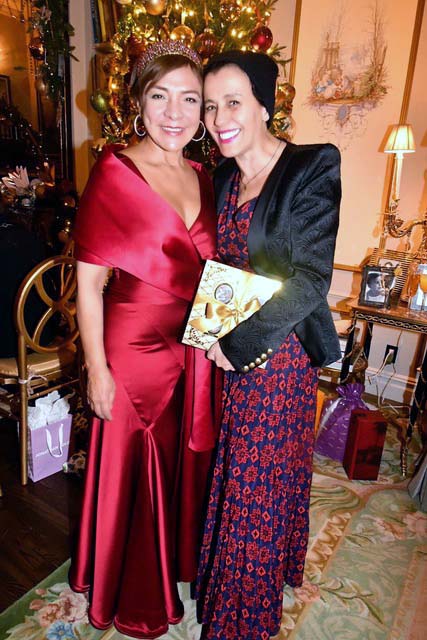 Selima Salaun & Mariebelle Lieberman .Photo by:  Rose Billings/Blacktiemagazine.com