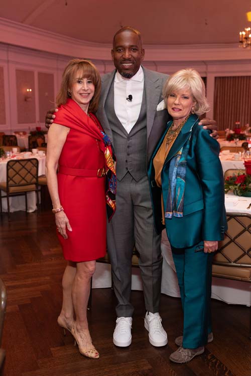 Vicky West, Michael Redd, Dorothy Nicholson 