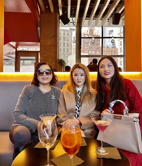 Virgin Hotel, NYC,  Dr. Jeannie Yi , Vivian Huo, Cher Zhang,