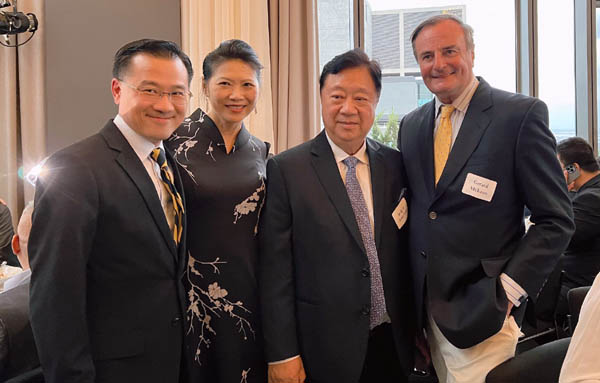 Chuck Ng, Lili Zheng, John Lamb, Gerard Mc Keon