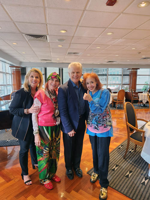 Rita Cosby, Judy Kuriansky and Tomaczek Bednarek and Rose Billings