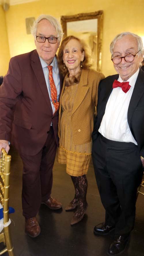 Aldon James, Michele Kidwell-Gilbert,Gordon Kidwell. Photo by:  Rose Billings/Blacktiemagazine.com