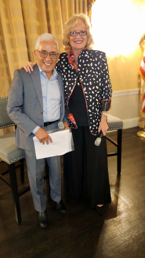 Patrick Pacheco & Christine Ebersole.  Photo by:  Rose Billings/Blacktiemagazine.com