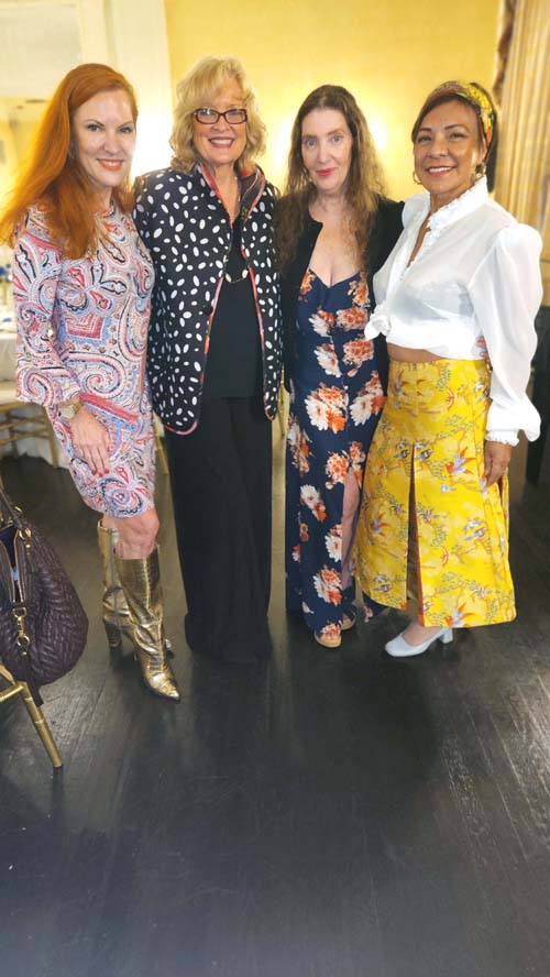 Quinn Lemley, Christine Ebersole, Joyce Brooks and Maribel Lieberman. Photo by:  Rose Billings/Blacktiemagazine.com