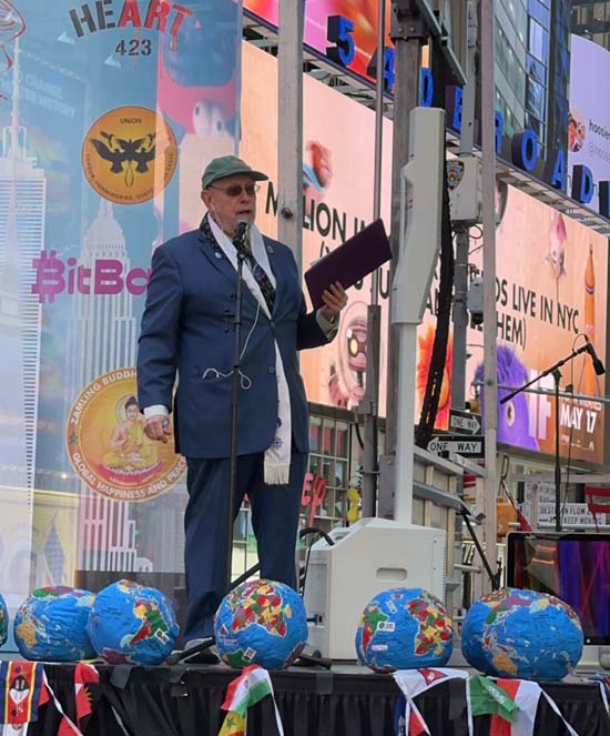 Paul Slatkus, Founder of Earth Day Concert, NYC 