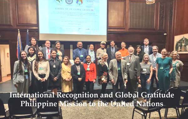 International Recognition and Global Gratitude