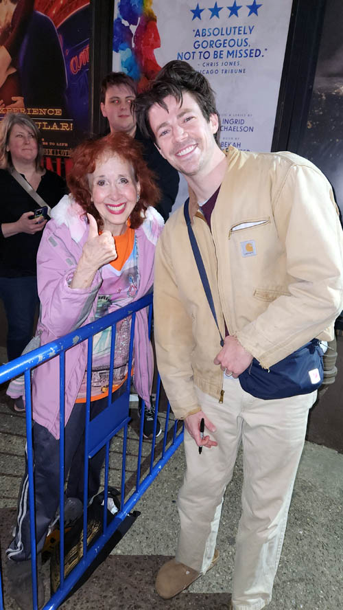 Rose with Grant Gustin Water for Elephants. photo by: Rose Billings/Blacktiemagazine.com