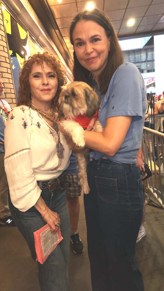 Bernadette Peters and Sutton Foster