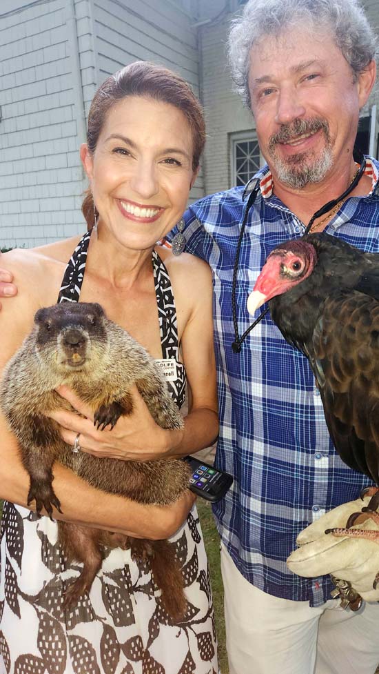 Tammy Flanell  and Dave Flanell . Photo by: Rose Billings/Blacktiemagazine.com