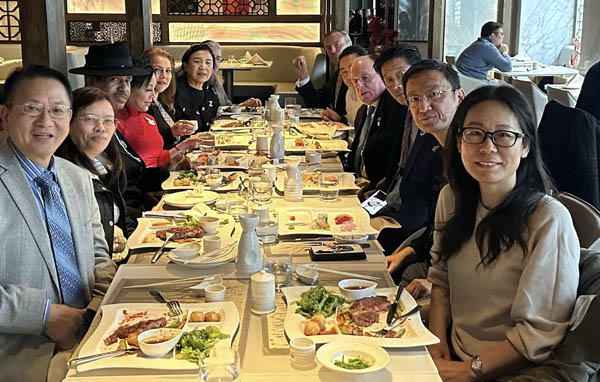 Dr Jeannie Yi, Hosted lunch