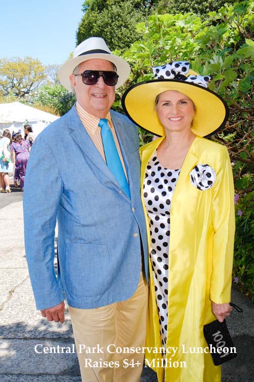 Central Park Conservancy Luncheon. Stewart Lane and Bonnie Comley.  Photo by: Rob Rich / SocietyAllure.com