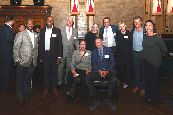 Lloyd Brown, Alvarez Symonette, Tim Little, Elsie McCabe Thompson, Stanley Rumbough, Emily Alva, Matthew Mamak, Laura Flavin, James Peterson, and Peggy Bader Photo Credit: Keenon Perry