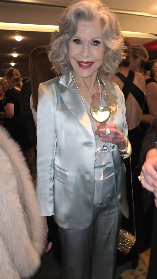 Jane Fonda, Honoree.  Photoby: rose billings black tie international Magazine