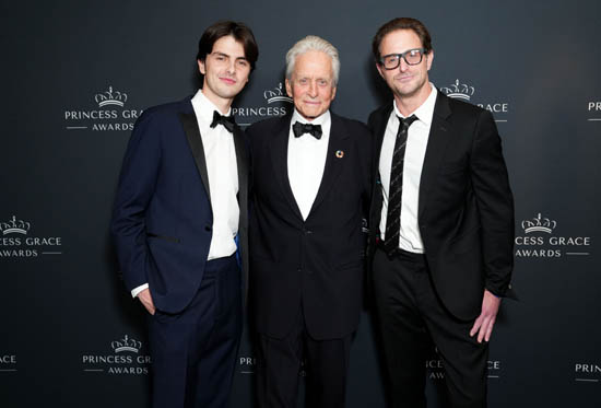 Dylan Douglas, Michael Douglas, Cameron Douglas