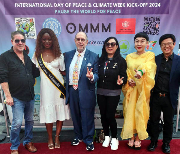 Ter Mcool, Francine Mbvoumbo, Global Peace Ambassador, paul skladkus, jeannie yi, hong hong, 