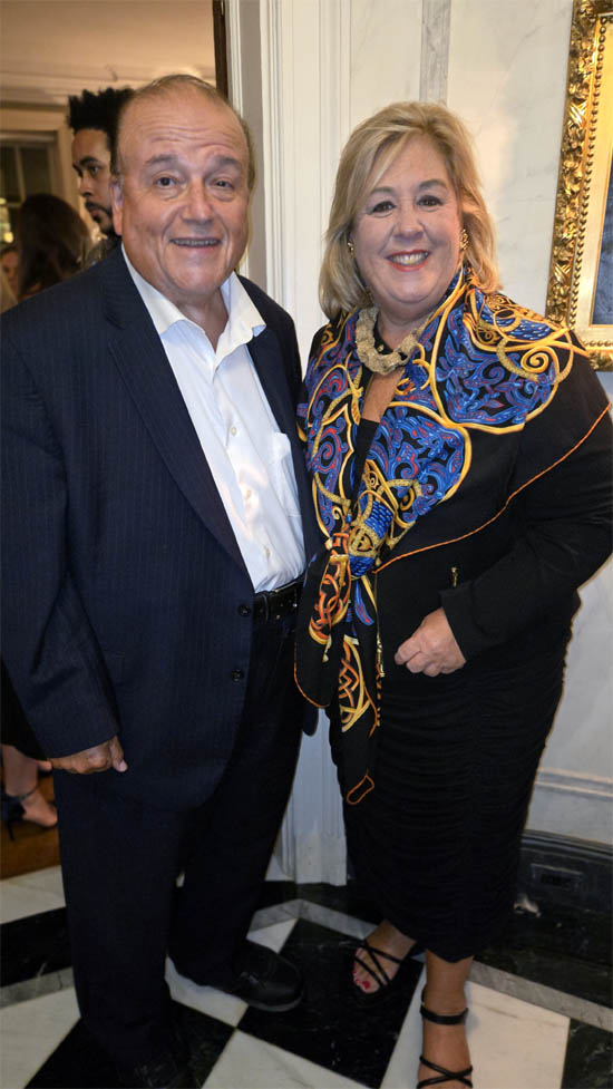 Rebecca Seawright  and Jay Hershenson. Photo by: rose billings blacktiemagazine.com