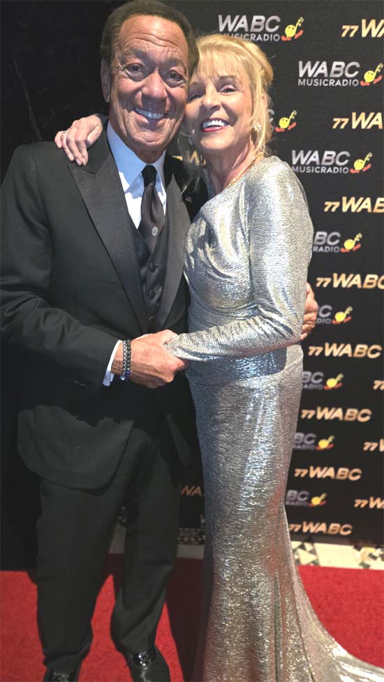 Margo Catsimatidis and Joe Piscapo . Photo by: Rose Billings/Blacktiemagazine.com