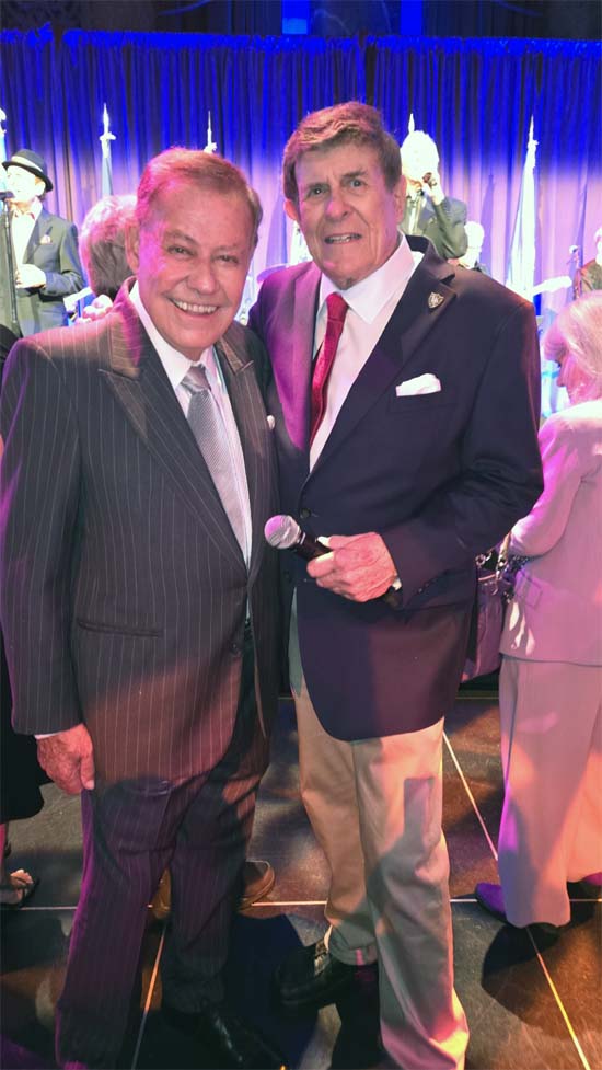 Marvin Scott and Cousin Brucie.  photo by: Rose billings/blacktiemagazine.com