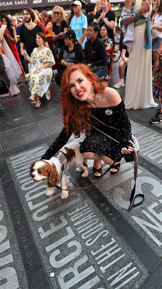 Lorraine Silvetz and Oliver. photo by: rose billings/blacktiemagazine.com