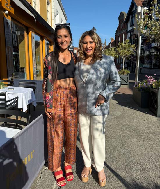 Kanika Gandhi and Meera Gandhi