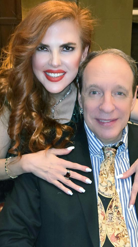  Lorraine Silvetz & Robert Silvetz. Photo by; rose billings black tie international magazine