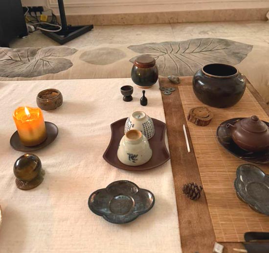 Meera Gandhi- Gong fu tea ceremony