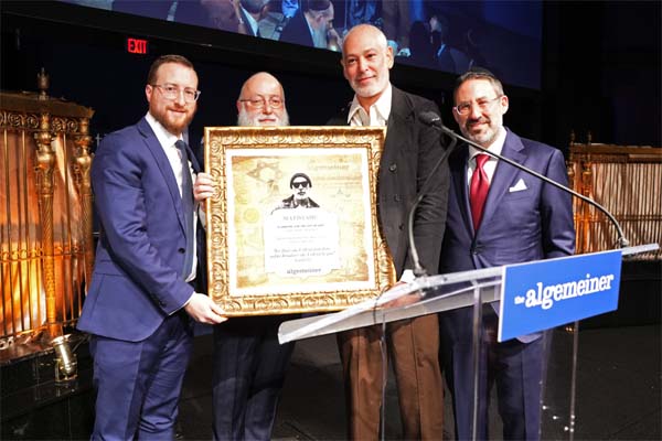 Dovid Efune, Simon Jacobson, Matisyahu, David M. Cohen by PMC/GETTY