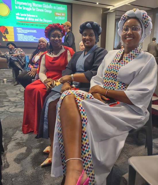 africa renaissance and Diapora Network - Arissation, Dafine, Cynthia