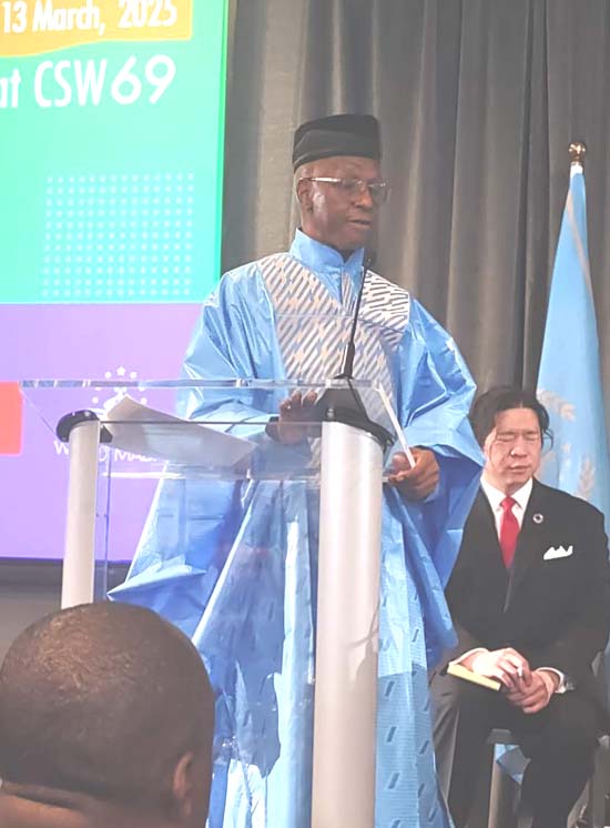 Dr. Djibril Diallo, President and CEO of ARDN