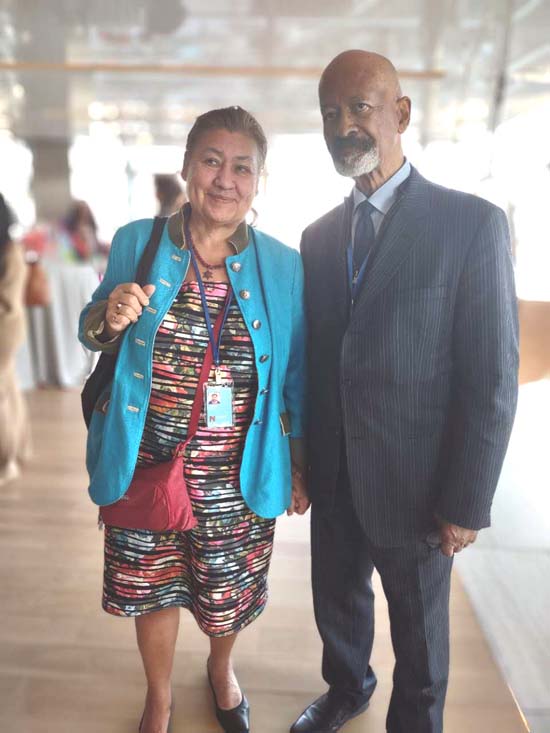 africa renaissance and Diapora Network- Nermiin Ahmed, Gordan Tapper