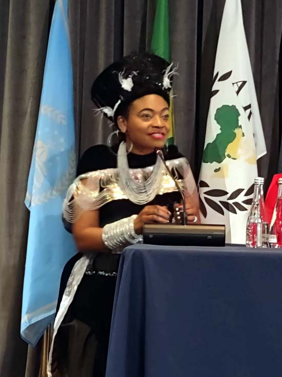 africa renaissance and Diapora Network- Vho Makhadzi Makhadzi