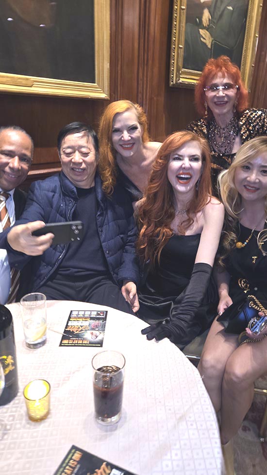 Allan Jennings, Wang Chaobin, Quinn Lemley, Lorraine Silvetz, jing bao judy kuriansky,