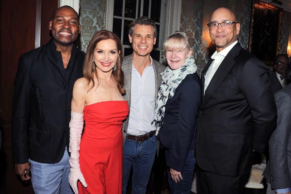 Alvarez Symonette, Jean Shafiroff, James Peterson, Laura Flavin, David Hinson (Photo Credit: PMC / Paul Bruinooge)